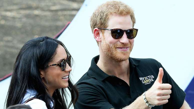 Em setembro, Meghan e Harry apareceram juntos pela primeira vez no evento esportivo Invictus, em Toronto, onde ela mora