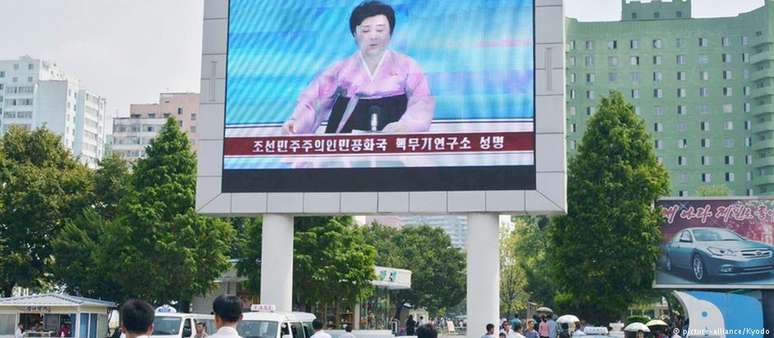 Mídia estatal é onipresente na Coreia do Norte
