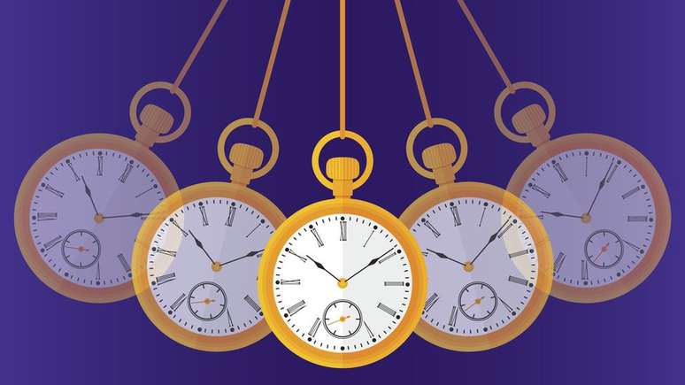 Ilustra&ccedil;&atilde;o de rel&oacute;gios