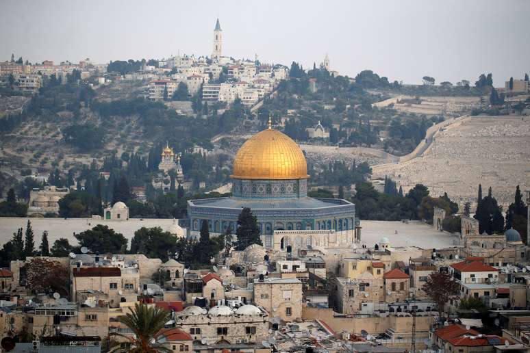 Vista geral da cidade de Jerusalém
 5/12/2017  REUTERS/Ammar Awad
