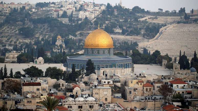 No conflito entre Israel e palestinos, status diplomático de Jerusalém é uma das questões mais polêmicas