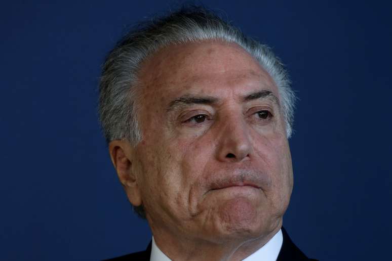 Presidente Michel Temer durante cerimônia em Brasília
20/11/2017 REUTERS/Ueslei Marcelino