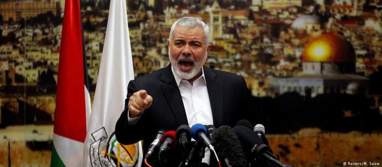 "Façamos do 8 de dezembro o primeiro dia da nova intifada", afirmou o líder do Hamas,  Ismail Haniyeh 