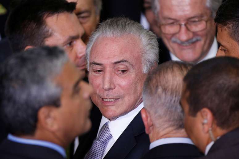 Temer participa de cerimônia no Palácio do Planalto
 12/12/2017    REUTERS/Adriano Machado