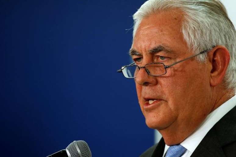 Tillerson faz discurso em Washington
 12/12/2017    REUTERS/Jonathan Ernst