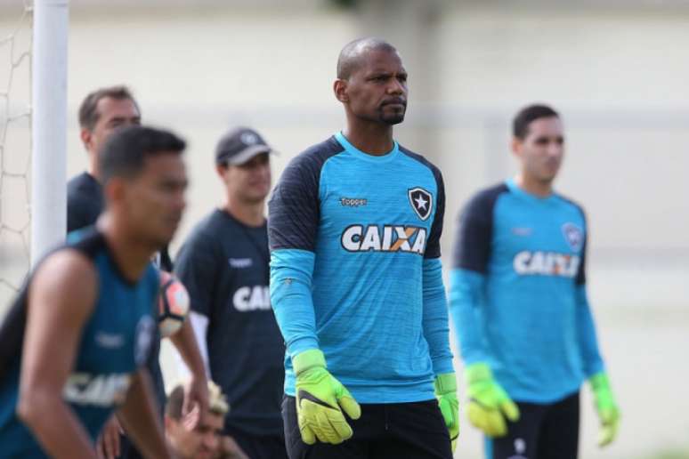 Jefferson e Gatito Fernández (Foto: Satiro Sodré/SSPress/Botafogo)