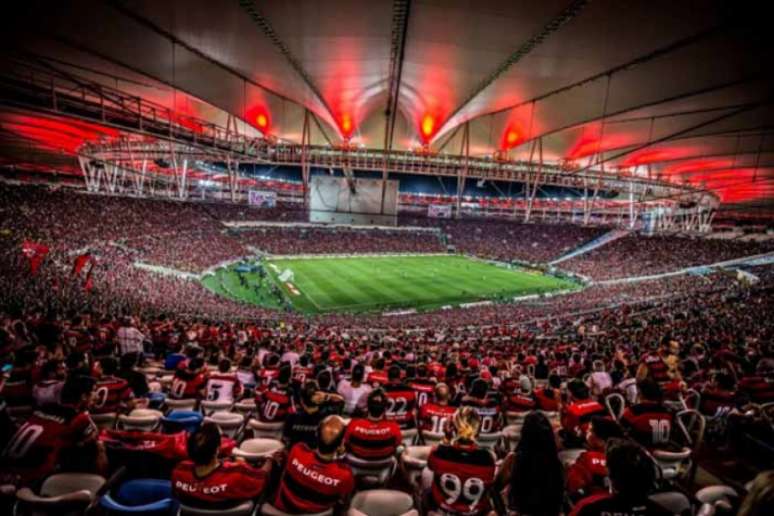Palco da final da Sul-Americana, Maracanã terá esquema de segurança especial do Gepe (Foto: Divulgação/Flamengo)