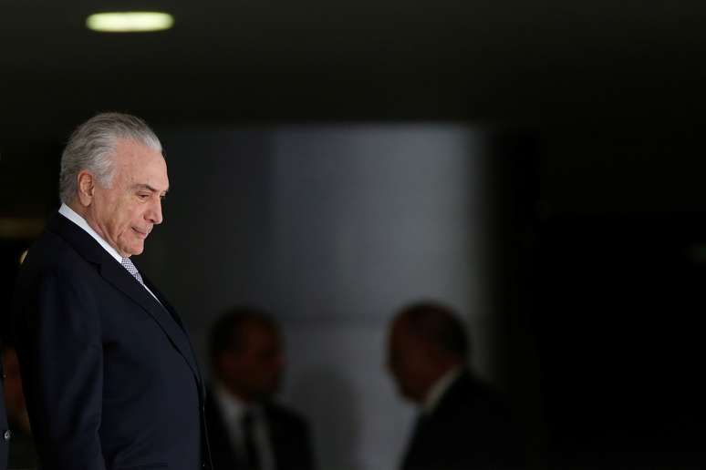 Presidente Michel Temer no Palácio do Planalto, em Brasília 12/12/2017 REUTERS/Adriano Machado