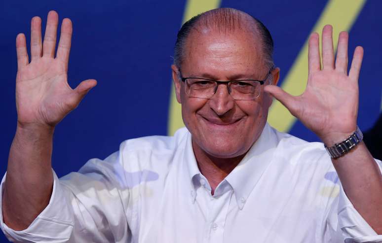 Presidente do PSDB, Geraldo Alckmin, durante convenção nacional do partido em Brasília
09/12/2017 REUTERS/Adriano Machado