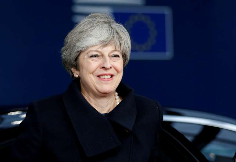 Theresa May chega para cúpula em Bruxelas
 14/12/2017   REUTERS/Francois Lenoir