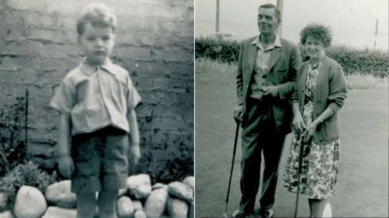 Robin foi adotado por Fred e Elsie King quando tinha 4 anos e meio