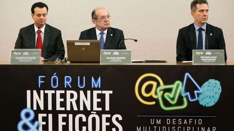 O presidente do TSE, Gilmar Mendes, participou de debate sobre internet e eleições nesta semana | Foto: Marcelo Camargo/Ag. Brasil