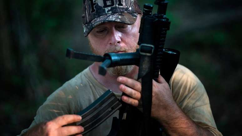 Os grupos variam em tamanho: alguns t&ecirc;m apenas dezenas de seguidores e outros, como o Three Percenters, t&ecirc;m mais de 10 mil membros