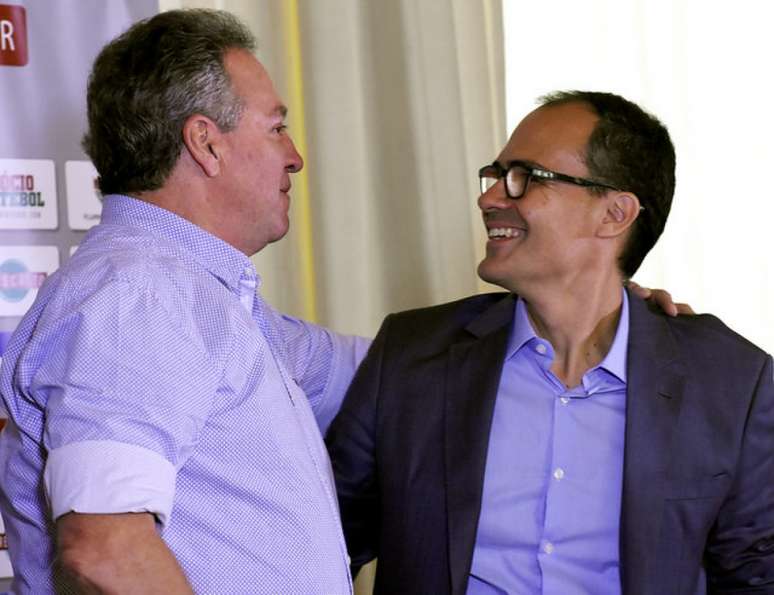 Abel Braga e Pedro Abad trabalham visando o próxima ano do Tricolor (Foto: Mailson Santana/Fluminense F.C.)