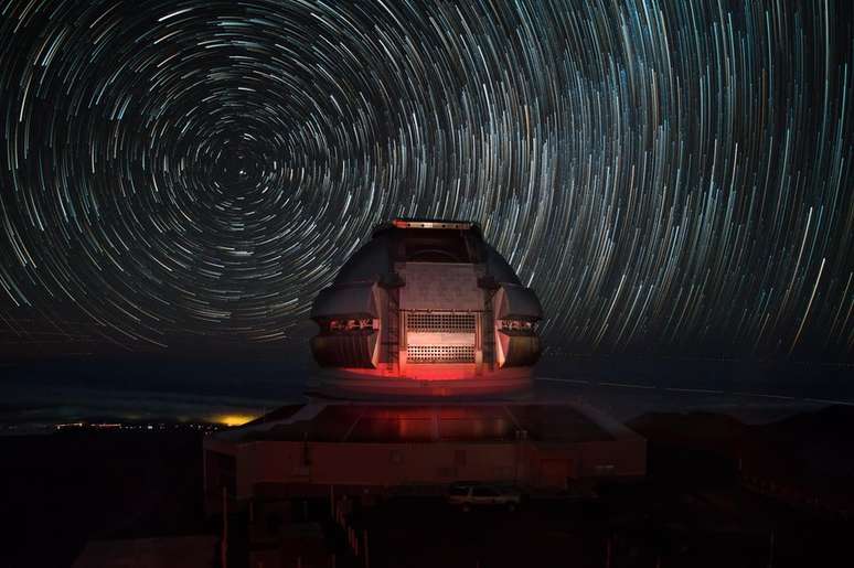 O observatório Gemini North, usado para reunir informações sobre o 'Oumuamua | Foto: Divulgação