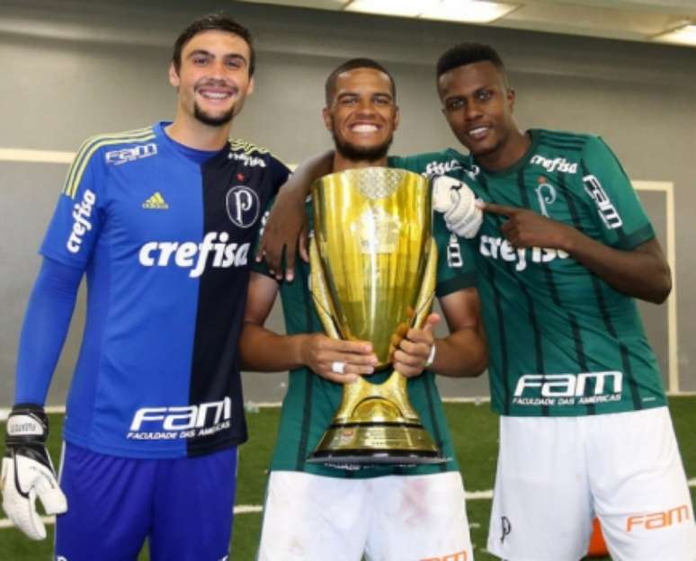 Daniel Fuzato, Augusto e Pedrão, atletas do sub-20