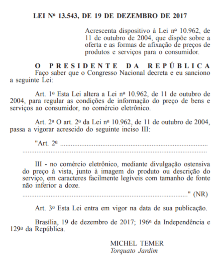 Reprodução do Diário Oficial da União