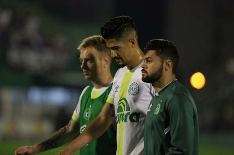 ​Túlio de Melo comemora ótima temporada na Chapecoense e vaga na Libertadores com time catarinense (Foto: Sirli Freitas / Divulgação / Chapecoense)