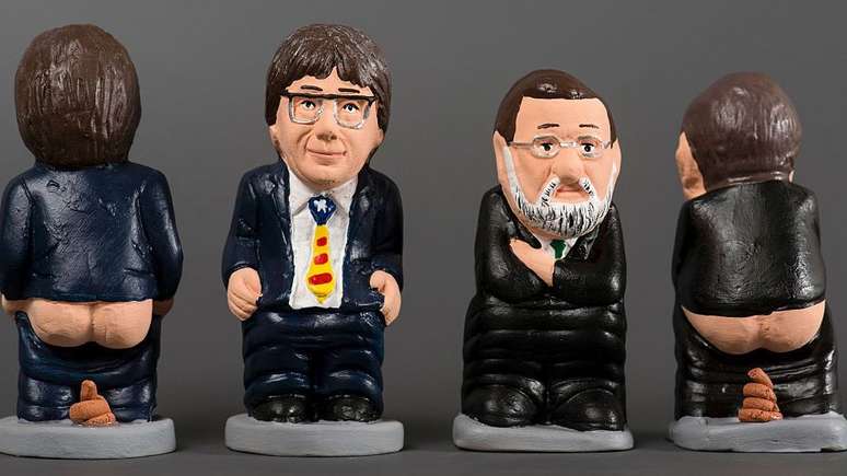 Presépio de natal impróprio na Catalunha