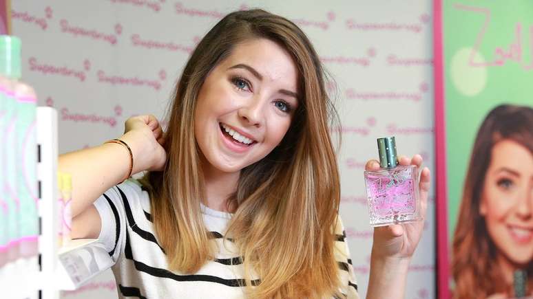 Zoella é uma youtuber que criou sua própria linha de cosméticos após fazer sucesso no portal | Foto: PA