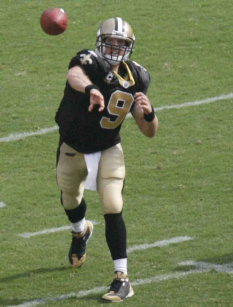 Drew Brees teve atuação de gala na vitória do New Orleans Saints (Foto: Divulgação/NFL)