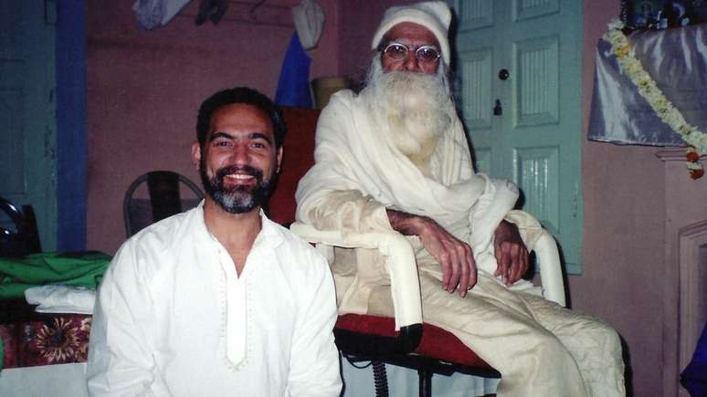 Prem Baba resolveu seguir o caminhoso religioso em uma viagem à Ìndia | Foto: Arquivo Pessoal