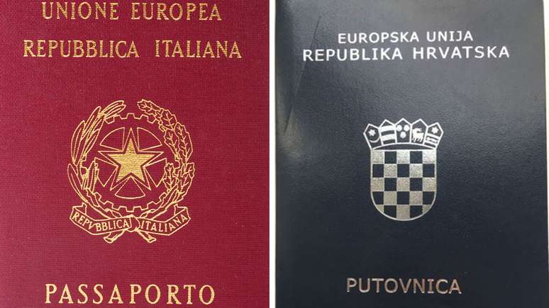 Apesar de aderir Uni&atilde;o Europeia em 2013, Cro&aacute;cia decidiu manter cor azul de seu passaporte