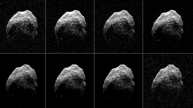 Em 2015, asteroide passou a uma distância equivalente a apenas 1,3 vezes a distância da Terra à Lua | Foto: Nasa