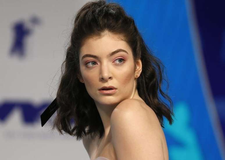 Cantora Lorde durante premia&ccedil;&atilde;o MTV Video Music Awards, na Calif&oacute;rnia 27/08/2017 REUTERS/Danny Moloshok