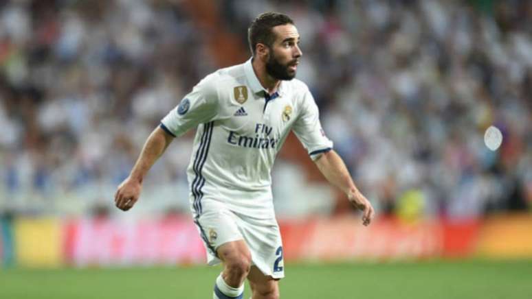 Carvajal, pelo Real Madrid (Foto: AFP)