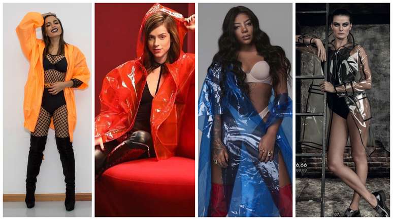 Parkas, jaquetas e casacos de pl&aacute;stico (Fotos: AgNews/Divulga&ccedil;&atilde;o)