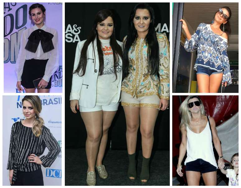 Shorts para todas as ocasiões (Fotos: AgNews/Reprodução/Instagram)