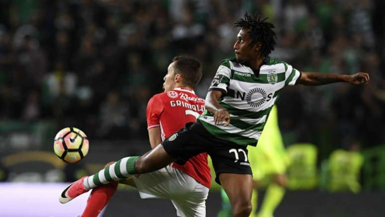 No último dérbi, empate em 1 a 1, na casa do Sporting (Foto: AFP)