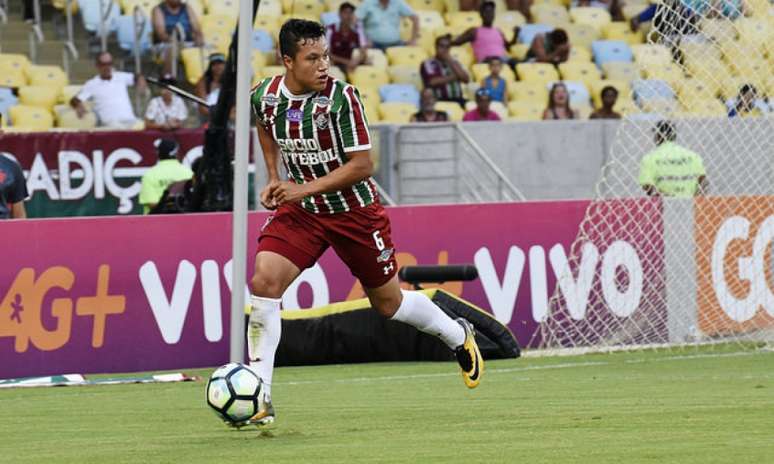 Marlon chegou no meio de 2017 e atuou em 20 jogos na temporada tricolor (Foto: Mailson Santana/Fluminense F.C.)