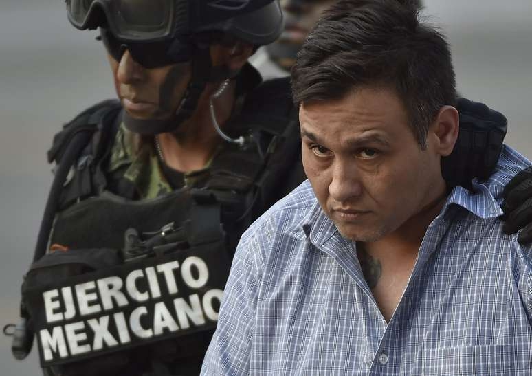 &Oacute;scar Omar Trevi&ntilde;o, o Z-42, considerado o lider dos Zetas, foi capturado em mar&ccedil;o de 2015