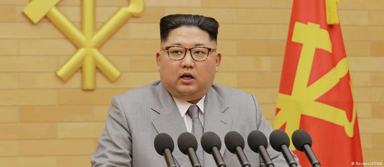 Em discurso de Ano Novo, Kim Jong-un atacou os EUA, mas adotou tom conciliatório para Seul