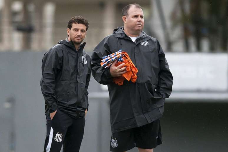 A dupla não faz mais parte da comissão técnica do Santos (Foto: Ivan Storti)