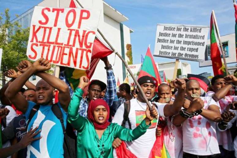 Governo etíope é acusado de reprimir e torturar manifestantes