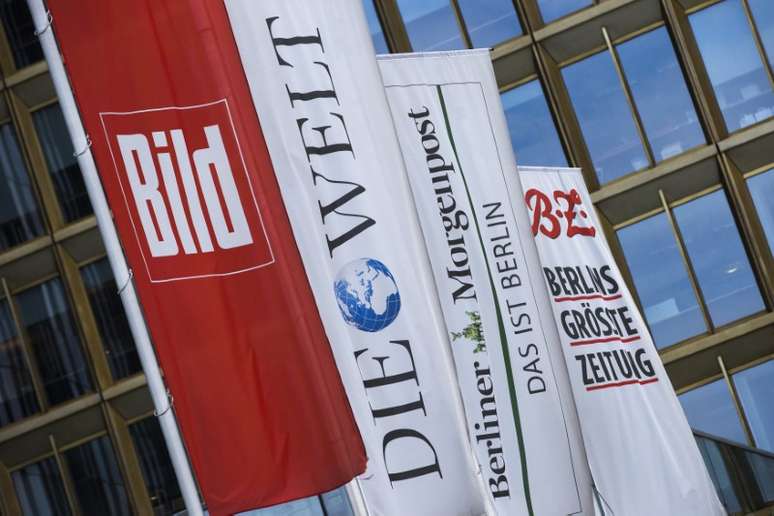Logo do jornal alem&atilde;o Bild REUTERS/Thomas Peter