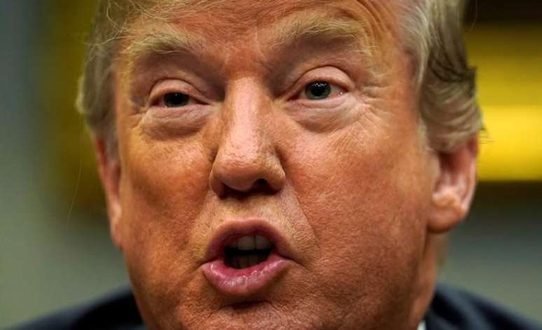 Presidente dos Estados Unidos, Donald Trump, durante reuni&atilde;o na Casa Branca
04/01/2018 REUTERS/Kevin Lamarque