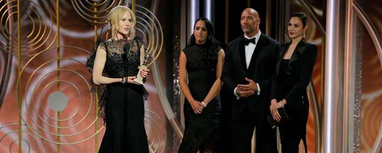 Nicole Kidman discursa no Globo de Ouro