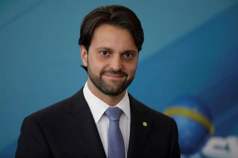 Ex-ministro das Cidades, Alexandre Baldy, durante cerimônia no Palácio do Planalto
22/12/2017 REUTERS/Ueslei Marcelino