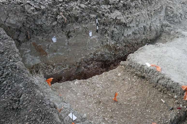 As descobertas estavam 5 metros abaixo da superfície | Foto: Universidade de Tel Aviv