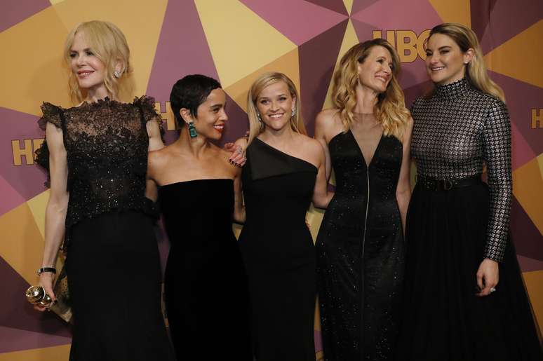 Nicole Kidman, Zoe Kravitz, Reese Witherspoon, Laura Dern e Shailene Woodley
