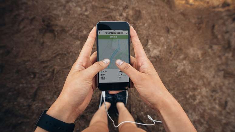 A cada vez que um aplicativo de corrida é usado, são registrados dados sobre seu estado de saúde