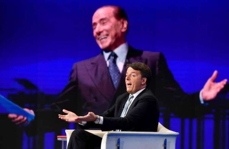Em campanha eleitoral, Berlusconi e Renzi trocam acusações