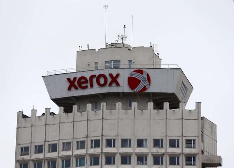 Logo da Xerox em prédio de Minsk, Belarus
21/03/2016 REUTERS/Vasily Fedosenko