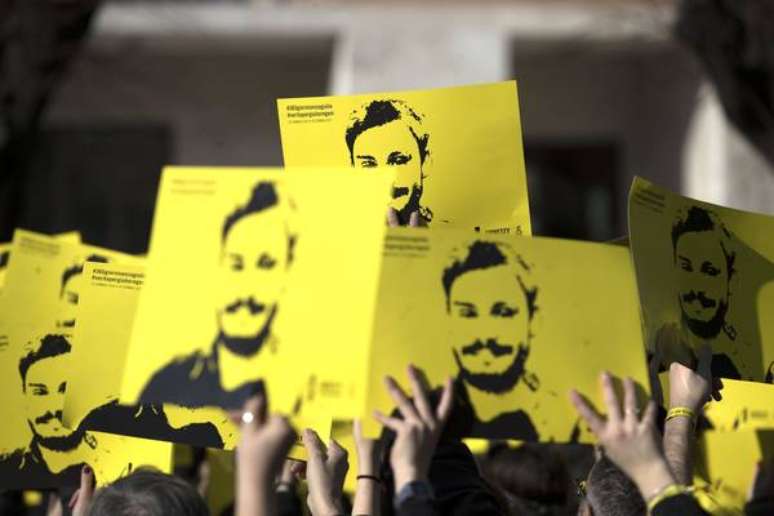 Protesto em Roma cobra solução do caso Giulio Regeni