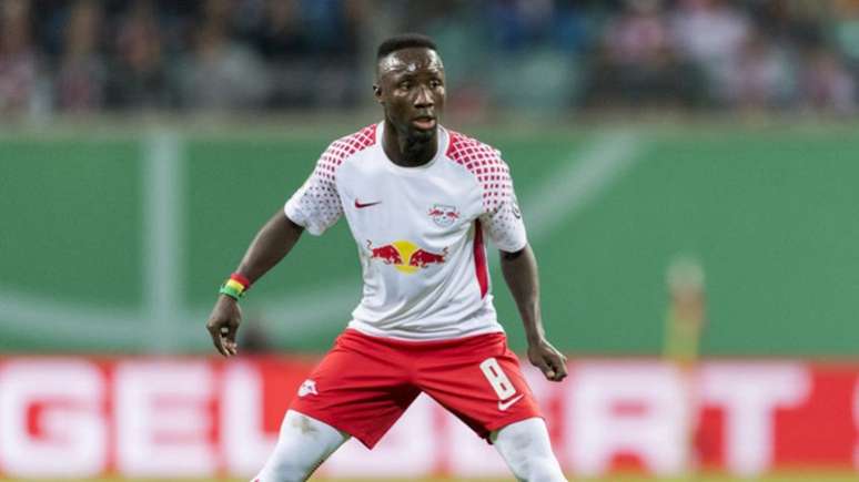 Keyta é um dos destaques do RB Leipzig (Foto: ROBERT MICHAEL / AFP)