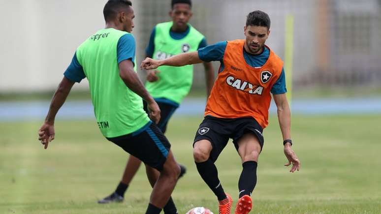 O atacante Rodrigo Pimpão deverá começar como titular neste Campeonato Carioca (Vitor Silva/SSPress/Botafogo)